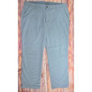 Under Armour Mens Golf Pants 42/32 Light Gray Stretch Performance